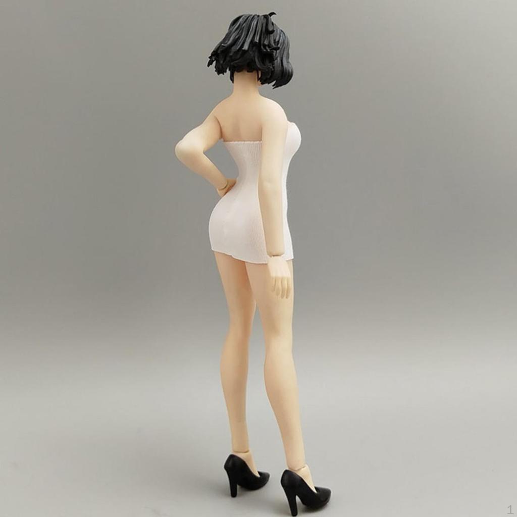 1/12 Dress Mini Party Short Accessories Outfit Miniature Summer Clothes for 6'' Action Figures