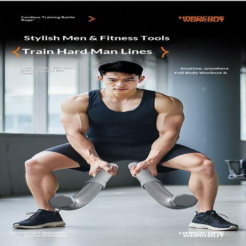 Krafttrainingsstange Ergonomischer Fitnessgriff Bizeps Trizeps Stärker Federarm Expander Muskeltrainer