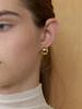 Love Me Monster Essential Round Ring Earrings (L253Mer060)
