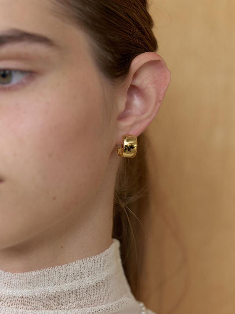 Love Me Monster Essential Round Ring Earrings (L253Mer060)