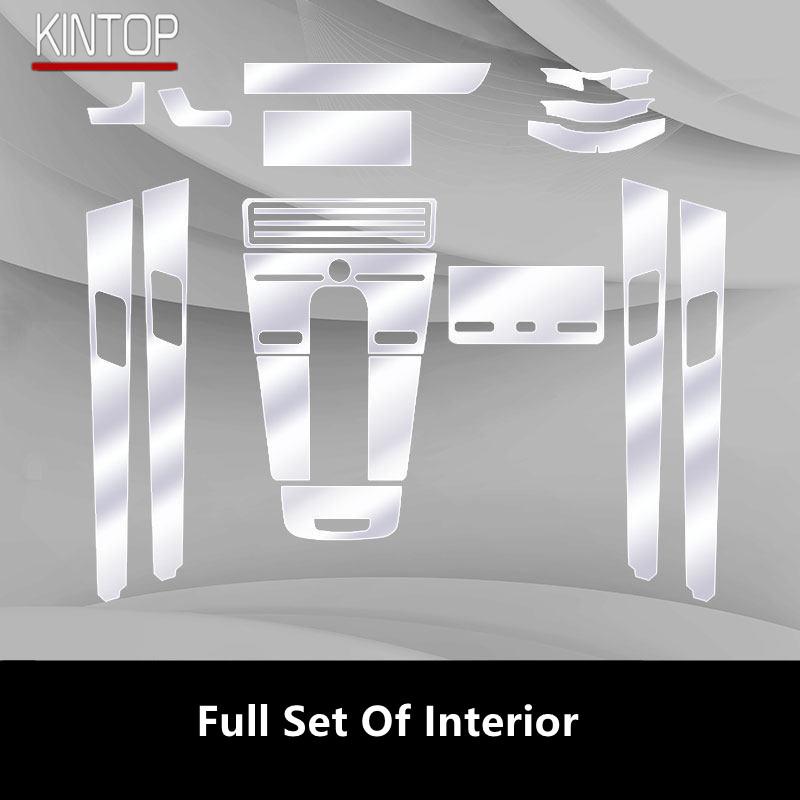 For PORSCHE PANAMERA SPORT TURISMO 17-21 Car Interior Center Console Transparent TPU Protective Film Anti-scratch Repair Film