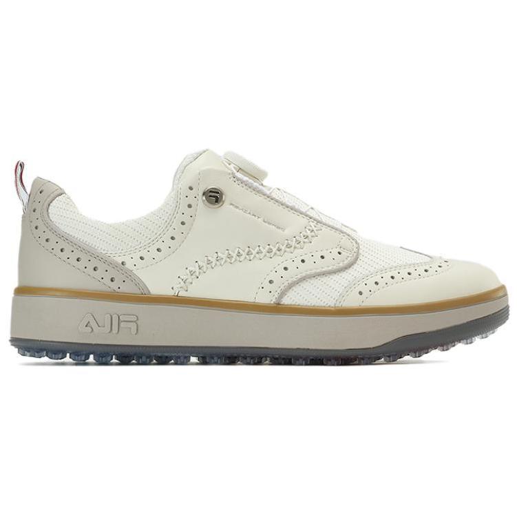 FILA GF Derby Soft Spike Easy On Off Low Top Golf Shoes Men Golf Shoes Off-White A12M331703FSW
