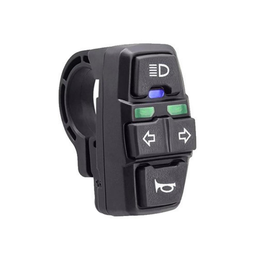 Bicycle 36V/48V Lithium-ion Conversion Horn Headlight Steering Switch