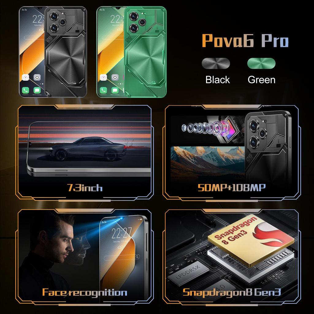Pova6 Pro: High-Demand Android Smartphone with 16GB RAM + 1TB Storage