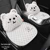 Universal Plush Fleece Car Seat Cushion: Thick, Cozy, and Cute for Autumn and Winter