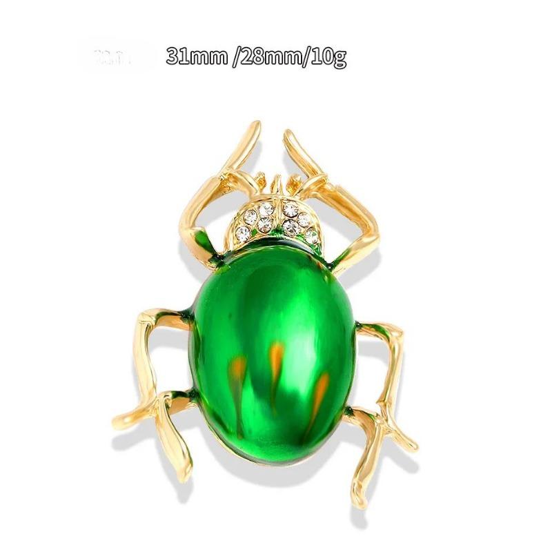Насекомое Животное Брошь Пчела Жук Масло-капающая Корсаж Сплав Бриллиант Европейский и Американский Милый Аксессуары Личности Одежда