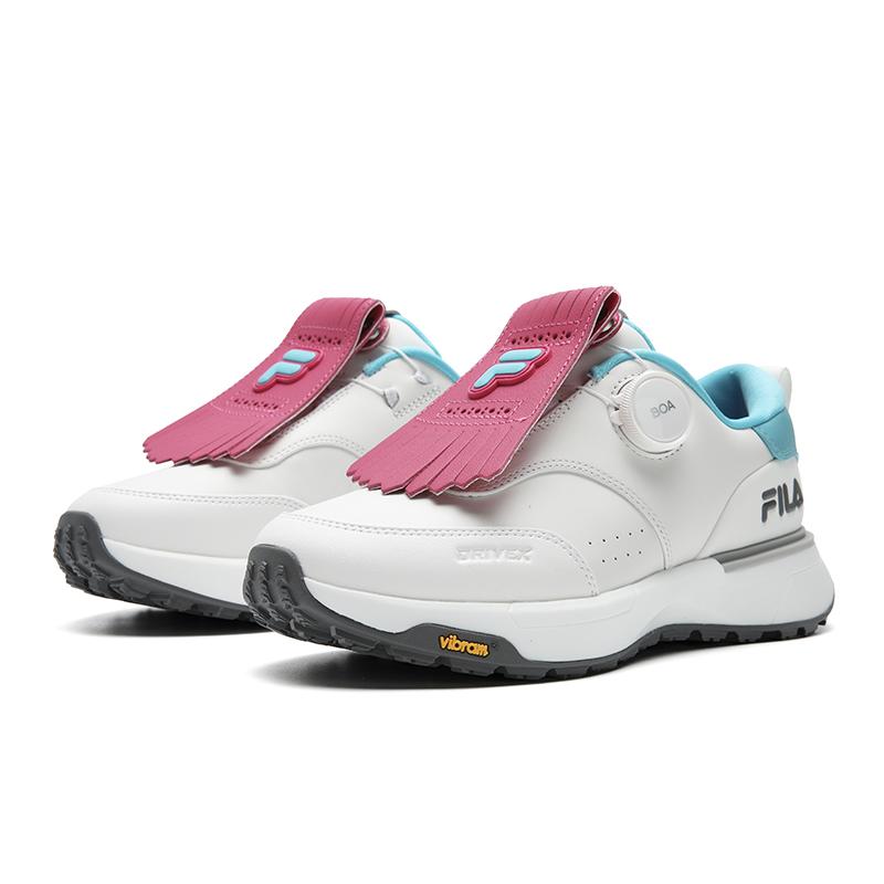 Fila GF Drivex Sports Training Comfortable Versatile Thick Sole Golf Shoes Women Sneaker A12W541707FSD