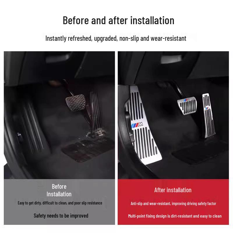 BMW New 3, 4, 5, 7 Series & X3-X6 Brake & Accelerator Pedal Decorative Accessories
