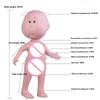 14cm Mini Potato Doll 5 Movable Joints Diy Vinyl Cute Dolls Toys Naked Baby Small Potato Doll Diy Dressing Doll Home Decoration