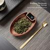 1Pc Coffee Bean Electronic Scale Bean Tray Scale 0.1G High-Precision Walnut Small Solid Wood Italian Coffee Scale