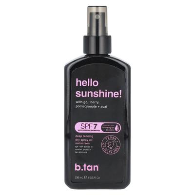 Sveika, Saulesstariņ! Deep Tan Dry Spray Oil Sunscreen, SPF 7, 8 fl oz (236 ml)