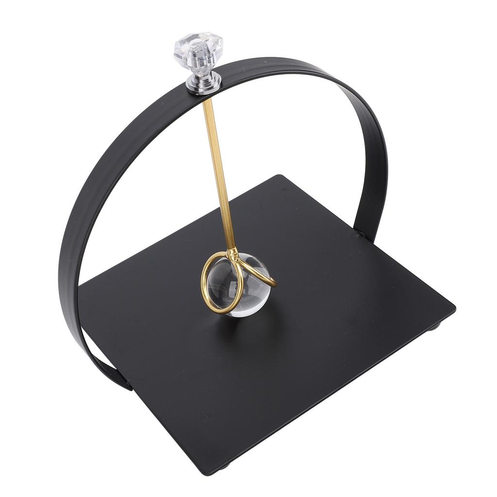 Servetthållare i järn för bord Bordsdispenser för servetter med mittstång för hemkök, restaurang, hotell, café, bar, båge