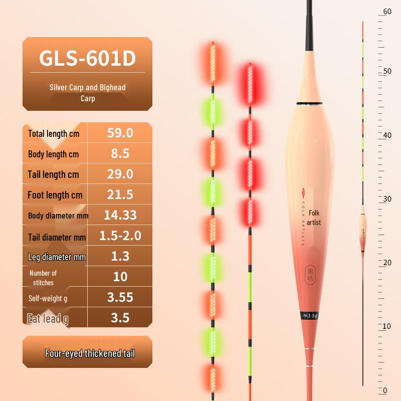 LED Night Glow Float for Silver and Bighead Carp Fishing