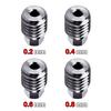 Neues Upgrade Hotend für Creality K1C/K1 MAX Hotend Austauschbare Düse Messing Hart Für K1 SE Hotend Kit 3D-Drucker