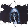 Wall Stickers Auto Decal Skull Pull Fuel Tank Decal Car Decoration Decal Car Styling Car Sticker