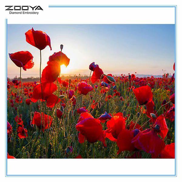 

ZOOYA DIY 5D Полный дрель Алмазная картина FlowerSea Вышивка Крестом Мозаика Картина Домашний декор