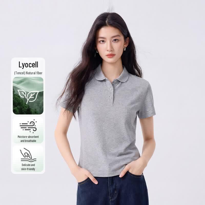 FivePlus Women s Polo Neck Short Sleeve T-shirt S