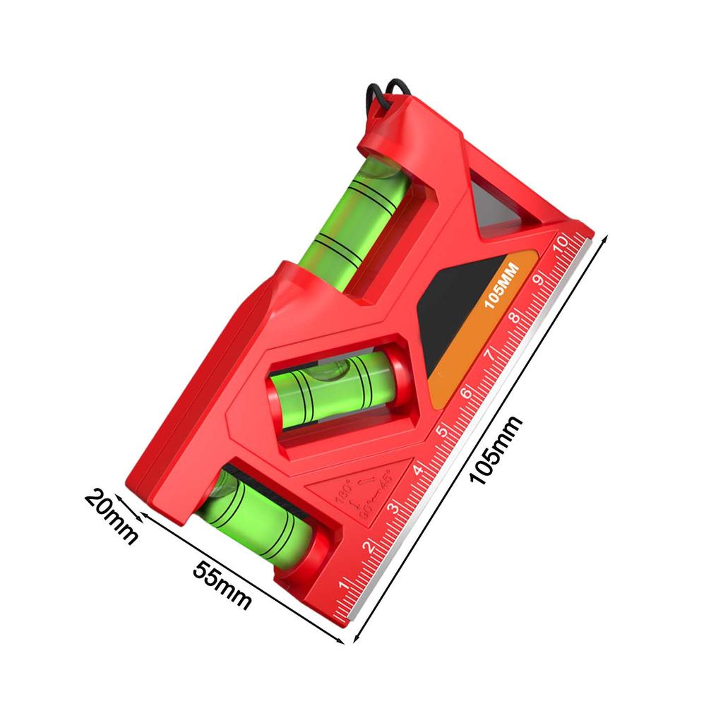 For DIY Projects Bubble Level Advanced Measuring Technology Leveler Gauge Accurate Measuring Bubble Vial Reading