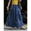 Johnature Summer Japanese Retro Wide-leg Pants Casual Soft Comfortable Trousers For Women