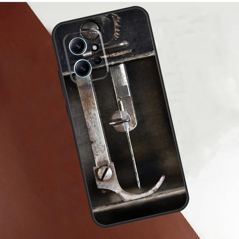 Sewing Machine Case For Xiaomi Redmi Note 12 Pro Plus Note 11 9 10 Pro 12S 11S 10S Redmi 12 9C 10C Cover