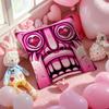 PopParkour Game Temple RunA Pillow Case Antidustmite Pillowcase Invisible Zipper Silky Short Plush Sofa Cushion Cover