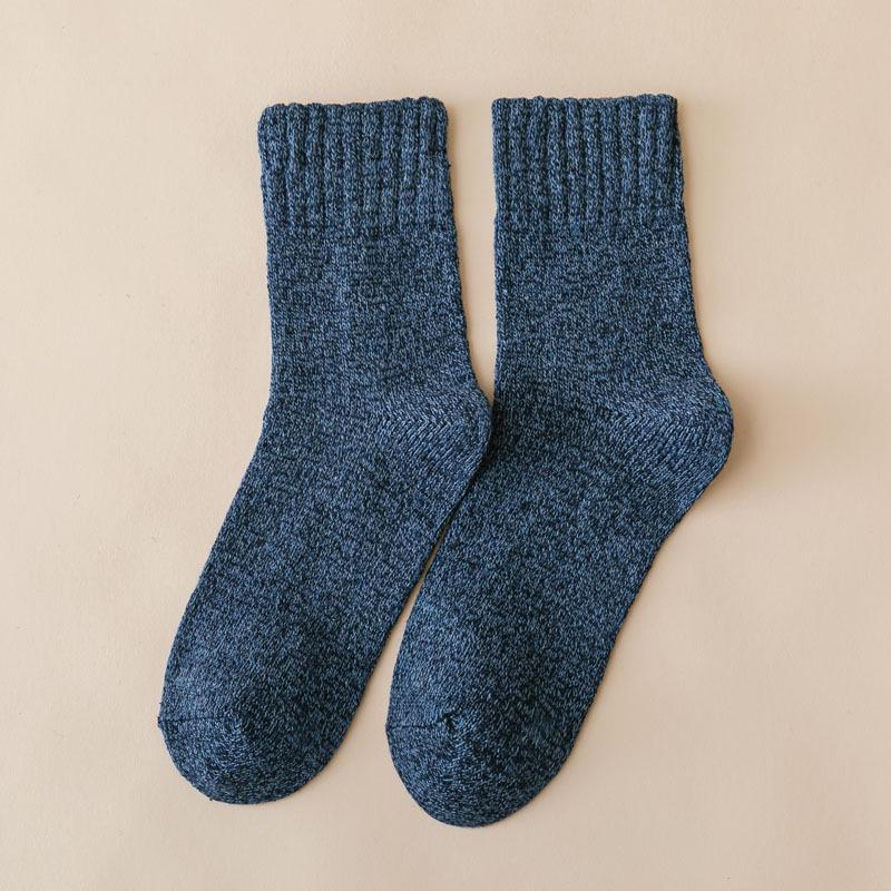 Men's Retro Wool Socks - Thick, Warm, Versatile Styles for Autumn & Winter