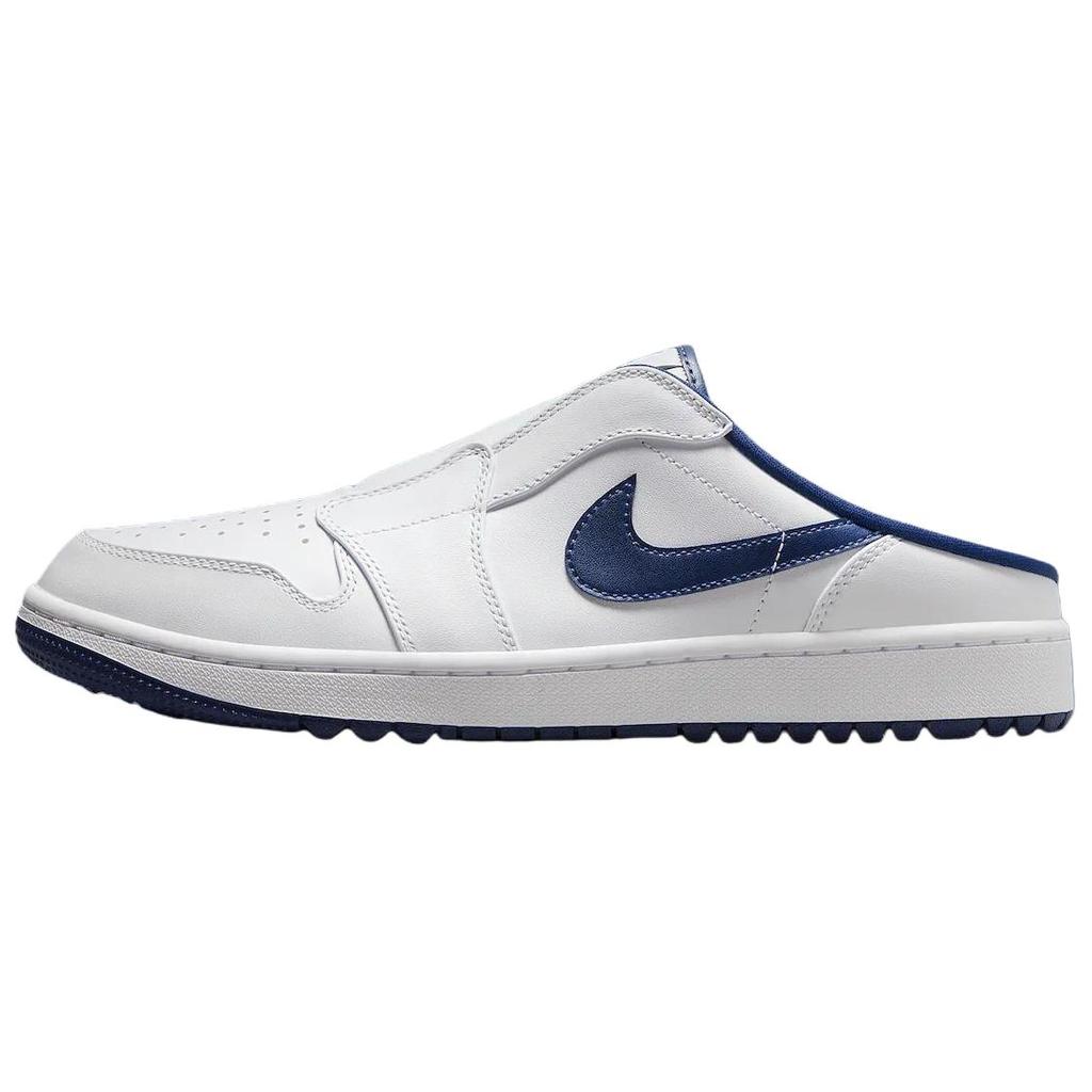 Air Jordan 1 Mule Golf Bílá Půlnoční námořnická pánské tenisky FJ1214-103