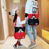 Lilo Stitch Kids Cartoon School Bag With Lightweight Nylon And Expandable Capacity For Elementary Students