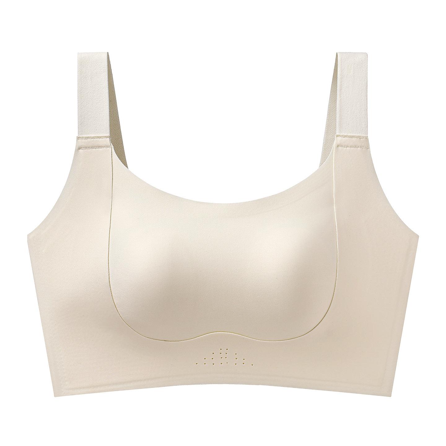 

Женское нижнее белье Невидимый и бесшовный бюстгальтер Слим и с защитой от провисания Бюстгальтер Пуш-ап XL бежевый