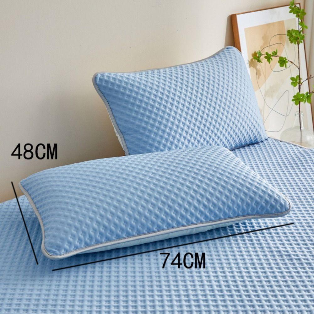 Head Oil Pillow Cover Isolation Layer Pillow Core Protection Comfortable Pillowcase  Household