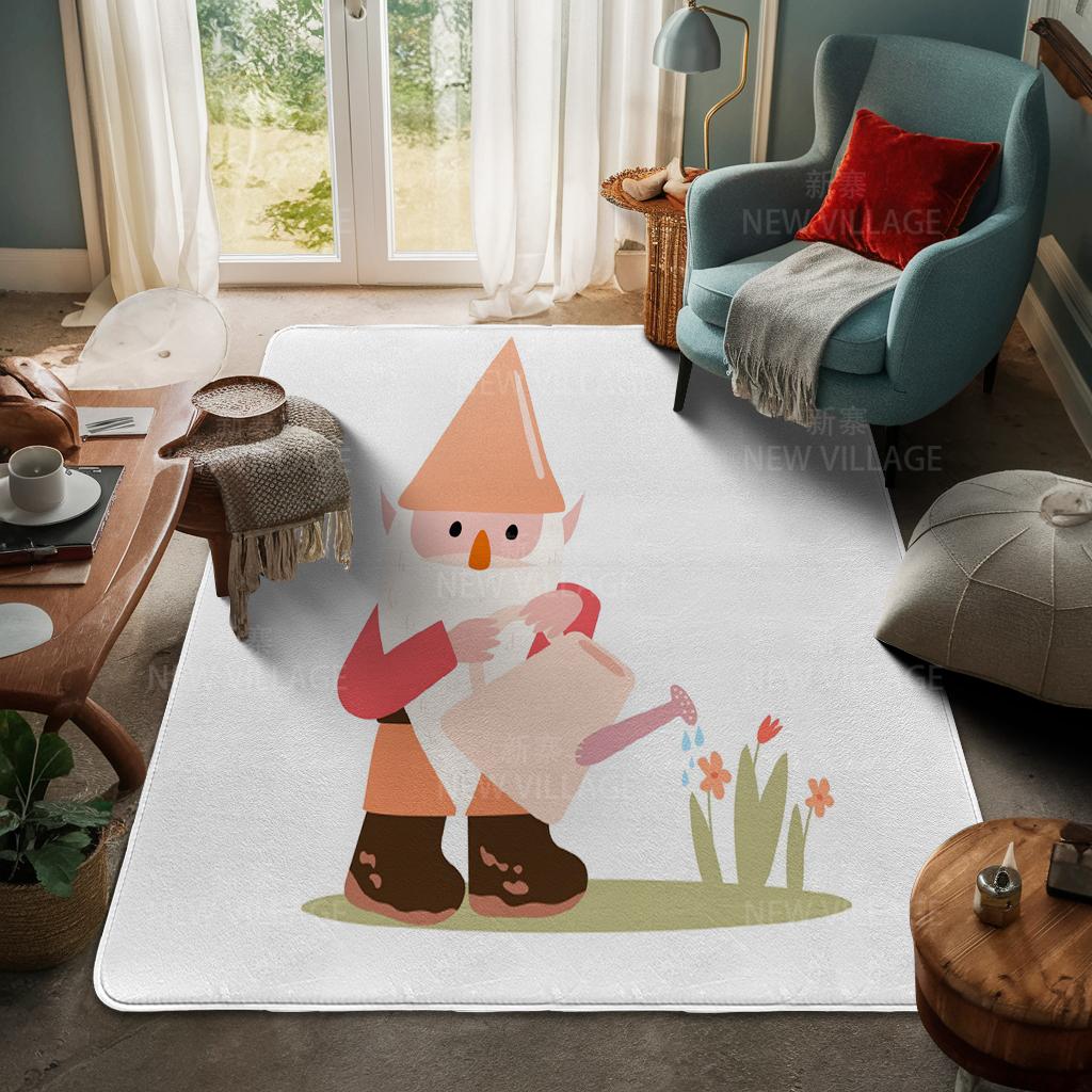 House Entrance Carpet Home Door Mat Living Room Bath Foot Bathroom Non-slip Water Absorption Rugs Bath Merry Christmas Winter