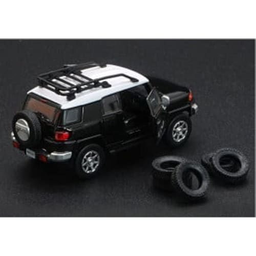 BM CREATIONS 1/64 Toyota FJ Cruiser 2015 Black Right-Hand Drive