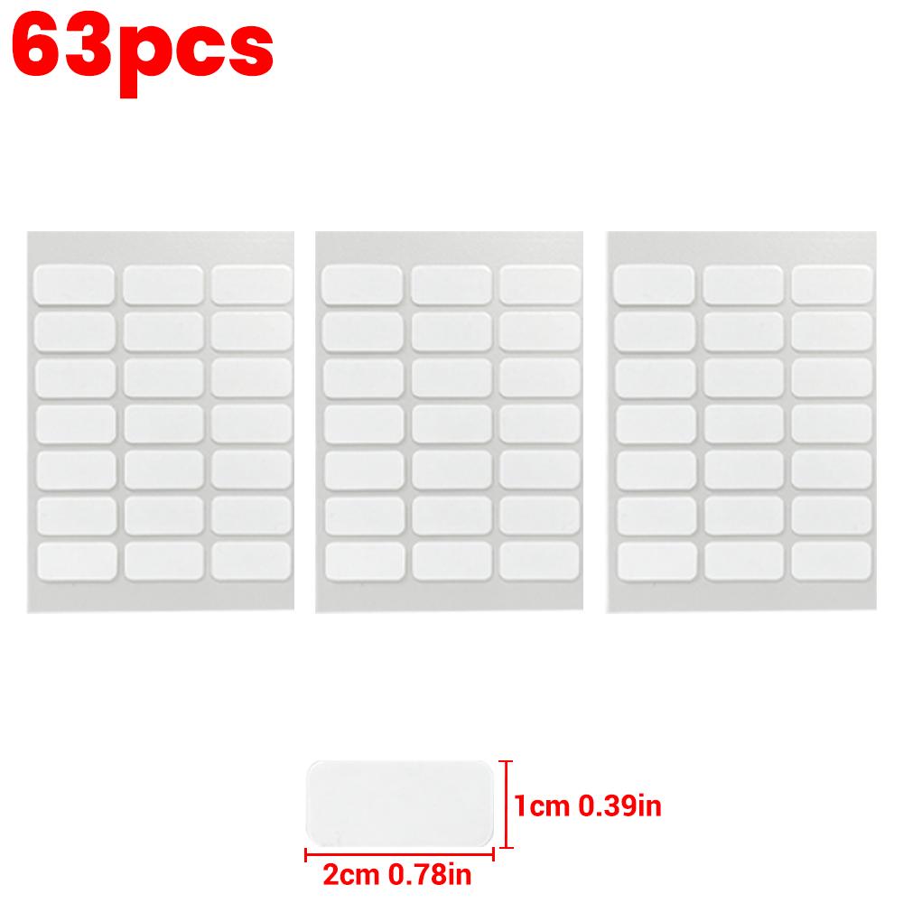 

Adhesive Double Sided Tape Stickers Removable Round Sticky Tack No Trace Small Stickers for Festival Decoration