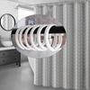 Anelli per Tende da Doccia in Plastica Ganci per Tende Clip per Tenda da Bagno Scivoli Ganci per Tende da Doccia Appendiabiti Accessori da Bagno