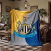 Newcastle United Football Print Flannel Blanket Soft Warm Sofa Bed Throw Blanket For Home Office Bedroom