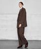 Laneonkyulleoseu Classic Semi-Wide Pants_Brown