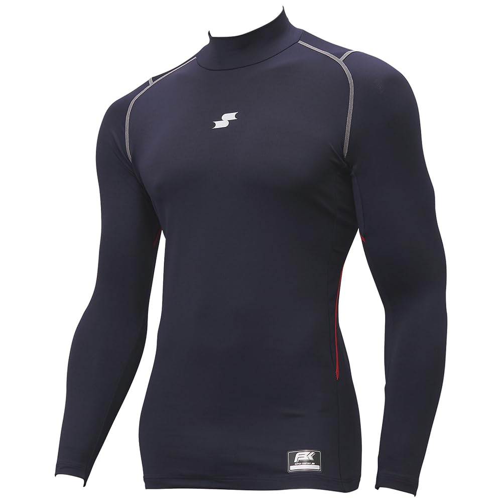 

Undershirt Heat Storage Soft High Neck Long Sleeve Fit Undershirt SCBE230HL Navy L [SSK] SC (70)