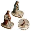 Elegantes Design Religiöse Andacht Rosenkranzhalter Jungfrau Maria