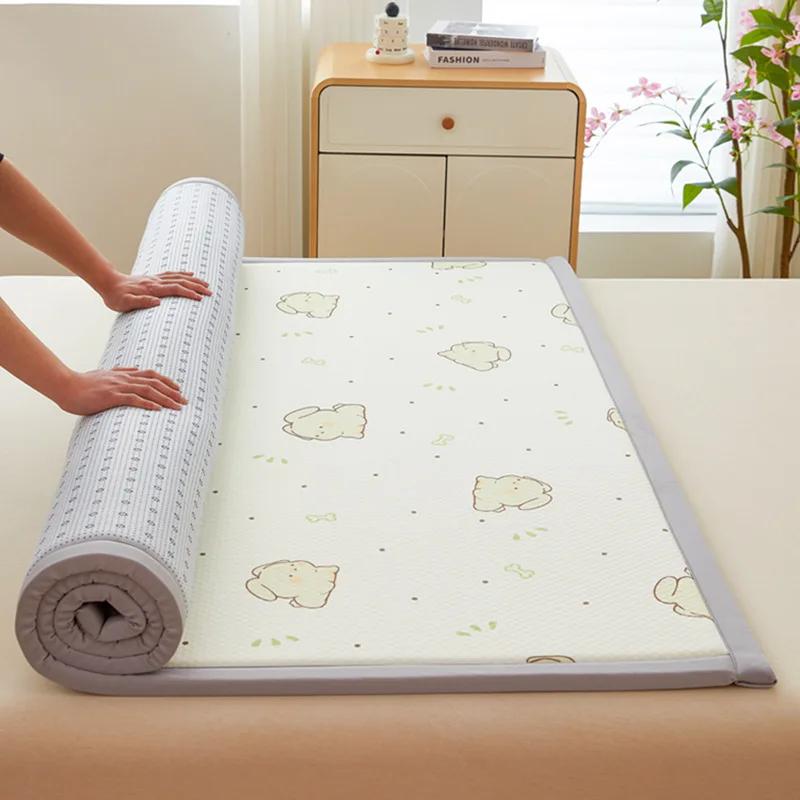 

2025 New Class A Ice Doudou Cushion Summer Student Dormitory Soft Mat Summer Cool Mat Machine Washable Cool Floor Mat 90x200cm 1pcs