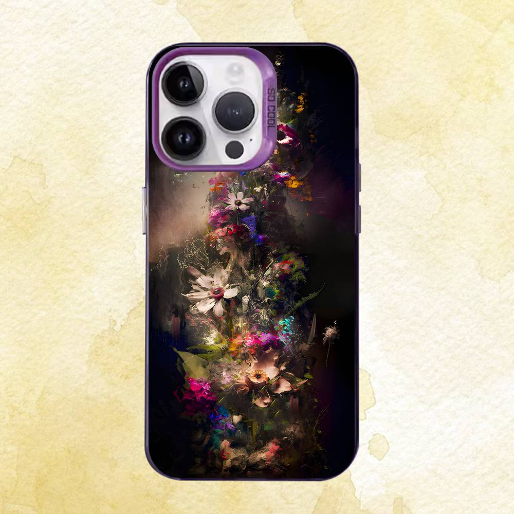 

Светящиеся Цветы Чехол для Телефона Для iPhone 17,16e,16,15,14,13,12,11 Pro Max X XS Задняя Крышка iPhone14