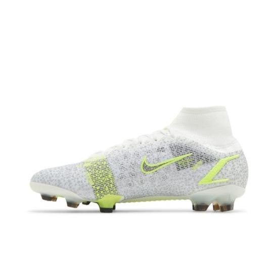 Nike Mercurial Superfly 8 Elite FG Weiß Volt CV0958-107