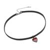 Elegant Short Red Heart Choker Necklace For Women Perfect For Casual And Formal Occasions