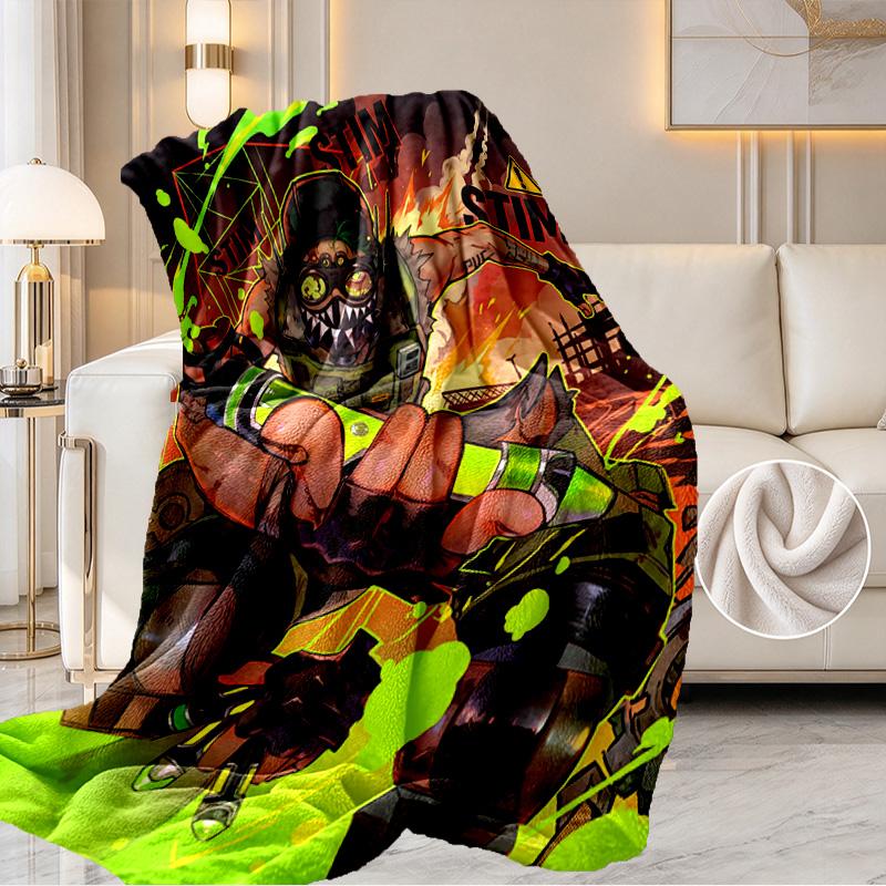 Apex Legends Print Blanket - Soft & Comfortable, for Bedroom, Travel, Sofa, Home Decoration - Birthday Christmas Gift for Friend