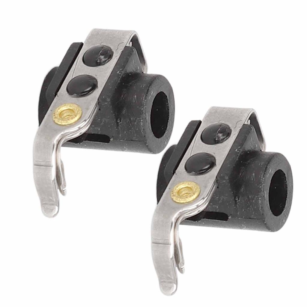 2 stk Symaskinnål Tråder Krok Stål Ergonomisk Design Erstatningstilbehør Tråderkrok