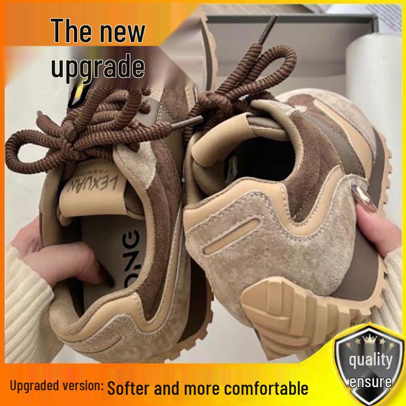 

2025 Жіночі Німецькі Кросівки: Маленьке, на товстій підошві, кросівки на платформі для осені/зими 39