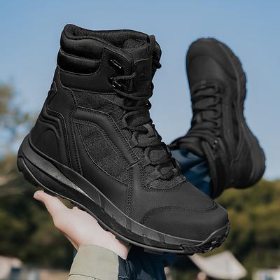 New Outdoor High-top Jungle Combat Men's Boots Delta Hiking Shoes Camping Desert Boots Combat Boots