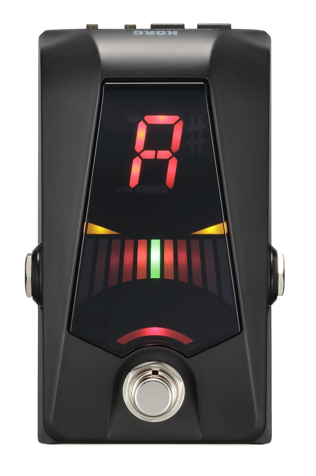 

KORG Pitchblack Advance Pedal Tuner for GuitarBass, ±0.1 Cent High Accuracy, Color Display, Strobe Tuning, True Bypass, DC Out