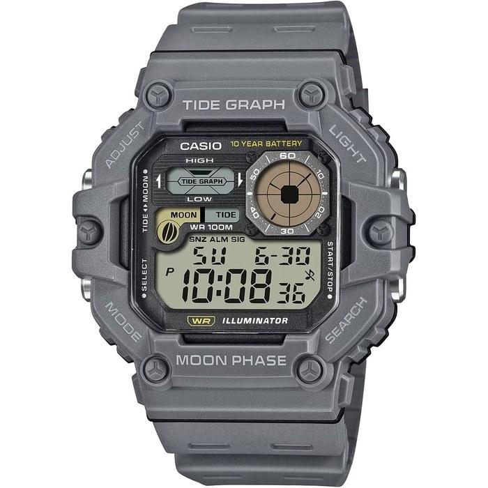 Casio WS-1700H-8AV Digital Men s Watch – Tide Graph & Moon Data – Dark Gray