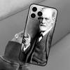 Sigmund Freud Case For iPhone 14 15 16 Pro Max 13 12 11 X XR XS Plus 12 13 Mini Soft Back Cover