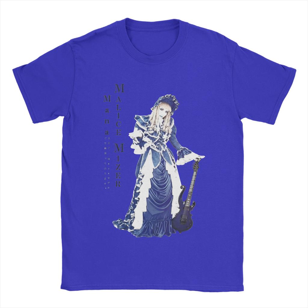 Seltenes MALICE MIZER 100% Baumwoll-T-Shirt für Paare Sommer Vintage T-Shirts Rundhals Neuheit T-Shirts Übergroße Dropshipping Kleidung